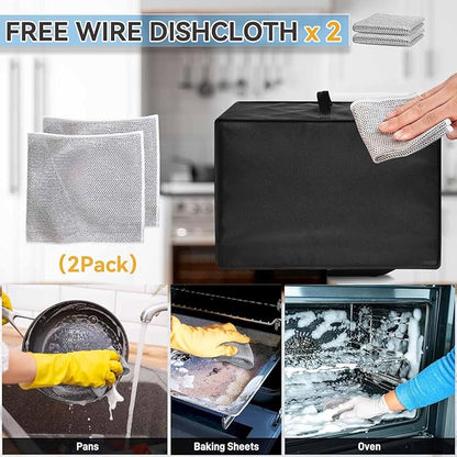 Air Fryer Convection Oven Combo Dust Cover, Heat-Resistant, Waterproof And Dust-Proof 600D Nylon Material, Compatible For Ninja DT201/DT251/DCT451 Air Fryer Convection Oven