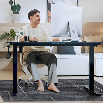 Office Chair Mat for Hardwood Floor&Tile Floor,48" X 60 Heavy Duty Desk Chair Mat for Hard Floors,Under Desk Rug for Rolling Computer Chair,Anti Slip,Low Pile Carpet Floor