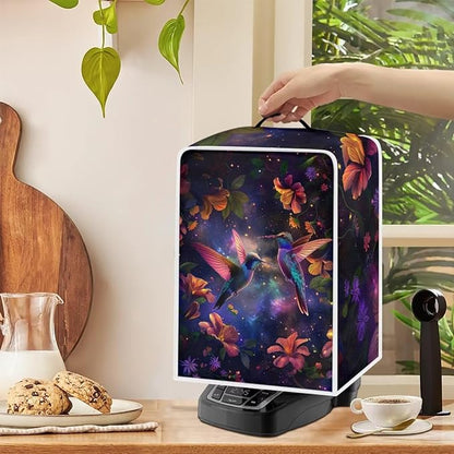 Hummingbird Dust Proof Cover for Coffee Maker Galaxy Coffee Machine Protector Washable Heat Resistant