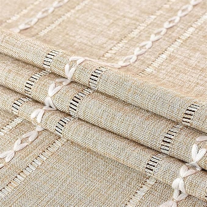 Bedside Table Cloth with Tassel Small Table Cover for Nightstand,Bedside Table TV Microwave (Coffee, 17.7 * 39.4inches)