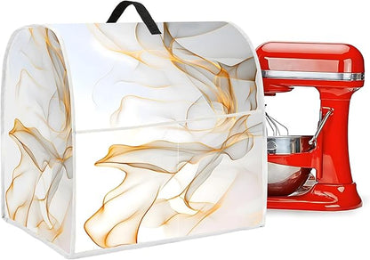 Mixer Dust Cover for 8.5-9.5 Qt Stand Mixer, Cloth Cover with 2 Storage Pockets for Stand Mixer Protective Covers Large for 8.5-9.5 Quart Mixer