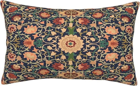 William Morris Vintage Floral 20x12 inches Throw Pillow Covers Cushion Covers for Couch Home Bed Living Room Decorative Pillow Cases