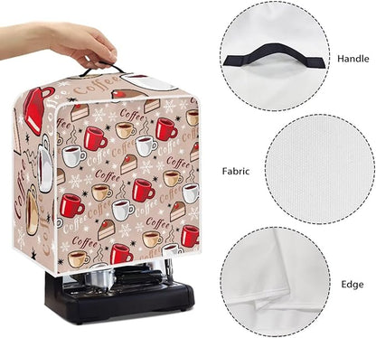 Coffee Maker Cover - Dust Protector Washable - Small Kitchen Appliance Mixer Machine Covers