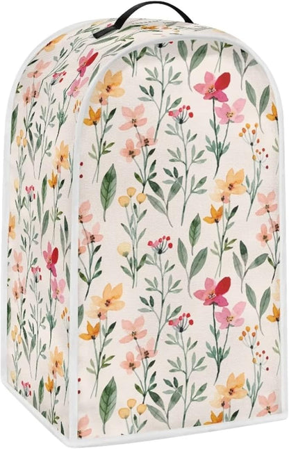 Flowers Print Blender Covers Kitchen Appliance Dust Cover Blender Protector Anti Splash Fingerprint Food Stain, Compatible with Stand Mixer Coffee Maker Juicer