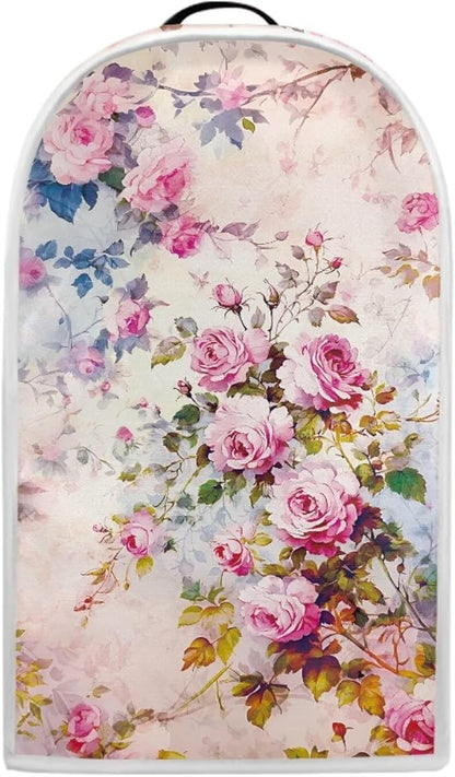 Talayituse Watercolor Rose Flower Print Blender Dust Cover, Fingerprint Protection Cover for Stand Mixer or Coffee Machine, Home Kitchen Appliance Covers for Stain Dust Resistant Supplies
