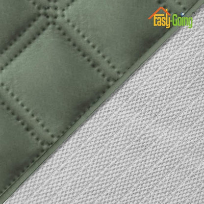 Easy-Going Sofa Slipcover Waterproof Couch Cover for 3 Cushion Couch Sofa Cover Furniture Protector Cover Pets Covers Washable Non-Slip Fabric Pets Kids Children Dog Cat (Sofa, Greyish Green)