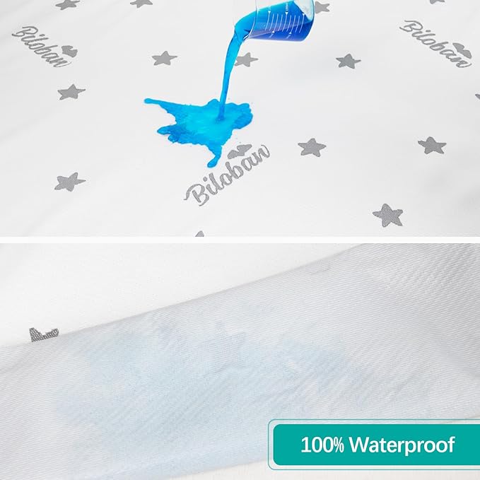Bassinet Mattress Pad 25 x 36 Compatible with Dream On Me Nest/Zoom Portable/Zodiak, Pamo Babe Portable, Cosco Portable and Baby Trend, Waterproof Breathable Baby Foam with Removable Zippered Cover