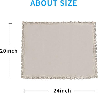 MINJIATEX Couch arm Covers, Non-Slip (2 pcs), Washable, for Living Room Recliner Chair, Protectors for Leather Sofa armrest slipcover, JYS-Beige