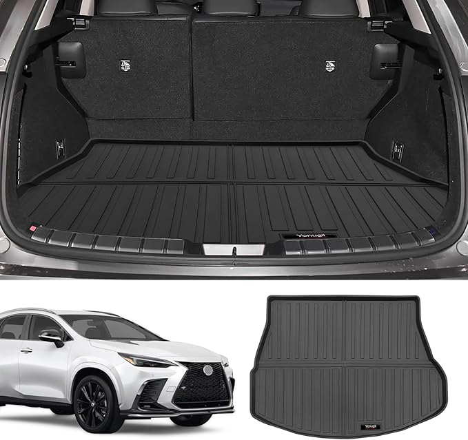 Custom Car Cargo Mats Trunk Liner All Weather TPE Protection Mat Accessories (for 2022-2025 Lexus NX)