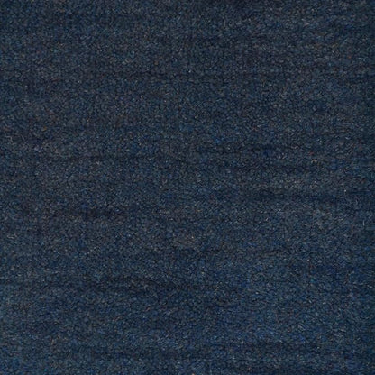 Hand Knotted Loom Wool ECO-Friendly Area Rugs - 10'x10', Square, Blue Color, Solid Plain Design, High Pile Thick Handmade Anti Skid Area Rugs for Living Room, Bed Room (L00111)
