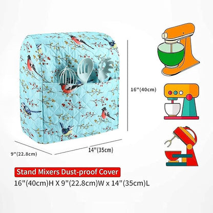 Stand Mixer Cover,Kitchen Mixer Cover Compatible With 5-8 Quart Kitchenaid Hamilton Mixers,Pioneer Woman Kitchen Aid Covers for Stand Mixer,Pioneer Women Kitchen Aid Mixer Assecories