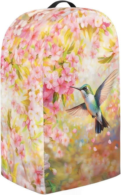 Birds Flower Blender Dust Cover Stand Mixer or Coffee Maker Appliance Covers with Drawstring Anti Fingerprint Polyester Dust Stain Resistant Blender Cover for Home Kitchen