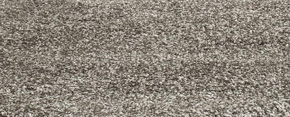 SAFAVIEH Milan Shag Collection 3' Round Grey SG180 Solid Non-Shedding Living Room Bedroom Dining Room Entryway Plush 2-inch Thick Area Rug