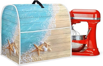 Starfish Kitchen Mixer Cover Compatible with 6-8 Quart, Novelty Decorations for Home Kitchen Appliance Dustproof Cover Universal for Air Fryers, Coffee Makers Gift for Holiday