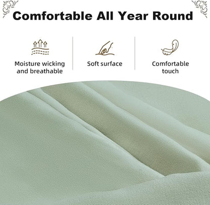 Floor Futon Cover Full Size 82" L x 56" W Japanese Floor Futon Mattress Slipcover Tatami Mats Cover Washable Green