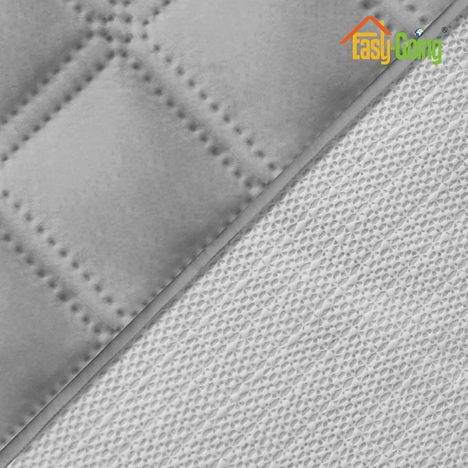 Easy-Going Sofa Slipcover Waterproof Recliner Chair Cover Non-Slip Fabric Couch Cover for Living Room Washable Furniture Protector for Pets Kids Children Dog Cat (Recliner, Gray), 23"