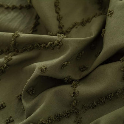 Bed Skirt King Size Ruffled Bed Skirt with Split Corners, 18 Inch Drop Dust Ruffle Bed Skirts with Platform, Boho Tufted Shabby Chic King Size Bed Skirts, Olive Green