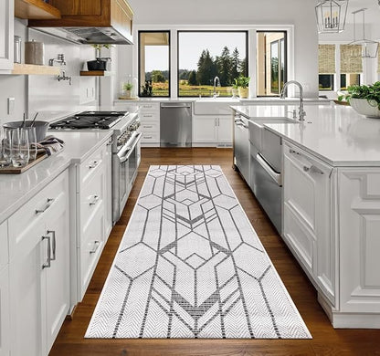 Keen Home Design Terrace Outdoor Runner Rug - 2x8 Washable Indoor/Outdoor Rug for Patio, Kitchen, Balcony, Beach, Garden, Deck and Porch, Size: 2'2"x7'7"