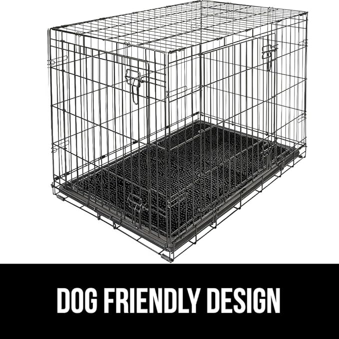 GORILLA GRIP SOAKSTOPPER Dog Door Mat, 35x24 Machine Washable Rug Absorbent Doormat Captures Moisture Mud Dirt, Quick Dry Soft Chenille Entryway Rugs Indoor Entrance Mats for Dog Paws, Black
