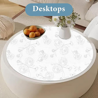 Shelf Liners for Kitchen Cabinets 17in x 30FT Non Adhesive Drawer Liner Sliver Floral Thickened Shelf Liner Paper Strong Non-Slip Easy to Clean for Tool Box Refrigerator with Knife and Tape Measure