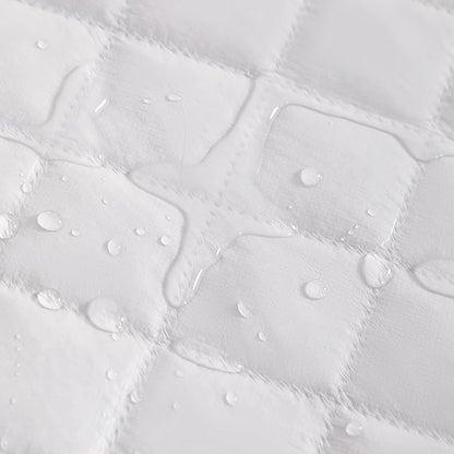 NTBAY 2 Pack Waterproof Crib Mattress Protector, Quilted 28"x52" Toddler Fitted Sheet - Machine Washable - Soft and Breathable Mattress Pad Cover for Crib, Nursery, Daycare, Cot, Purple