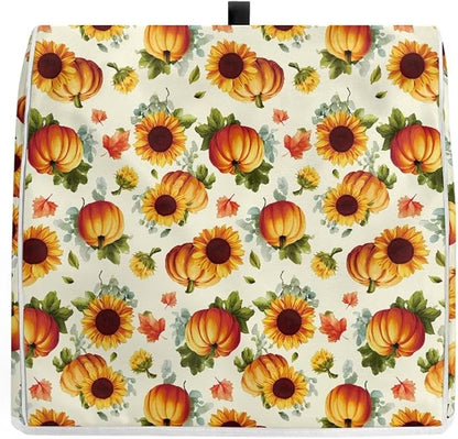 Sunflower Mixer Cover for Kitchen Aid 4.5-5 Qt Mixer Small Appliance Dust Covers Universal for Air Fryers, Coffee Makers, Fall Decoration for Home Gift for Friends