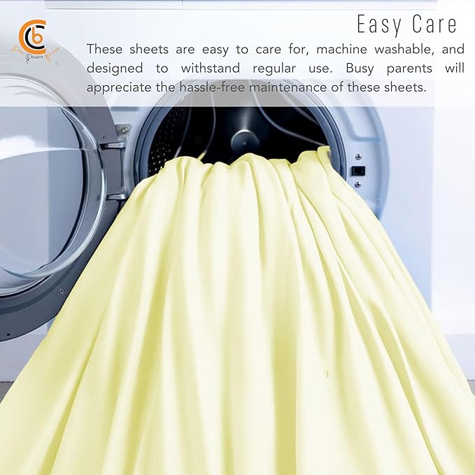 Camping Cot Sheets 25" x 75" - 3 Piece Cot Sheet Set for Bunk Bed - fits Upto 9" Deep Mattress, Perfect for Narrow Twin, Camping Cot, RV Bunk, Guest Beds, Trifold Mattress - Ivory