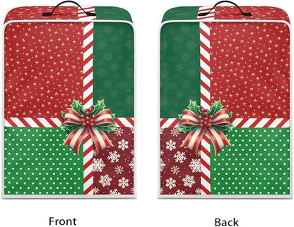 Coffee Maker Cover Christmas Holiday Dust Resistant Small Kitchen Appliance Protector with Handle