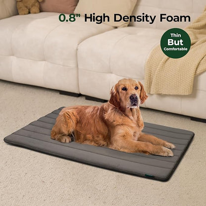 BALANCE Dog Crate Pad, Dog Foam Crate Mat Kennel Pad, Washable Water-Resistant Pet Bed Flat Dogs Cage Mat for XX-Large Dogs