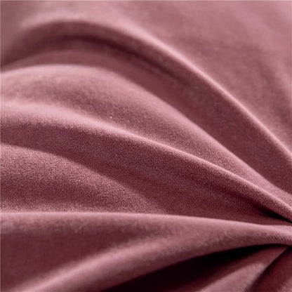 Triangular Reading Bed Rest Pillow Large Bolster Cushion Headboard Backrest Wedge Pillow with Removable Cover and Two Large Side Pockets (Pink, 47 x 8 x 20 inches)