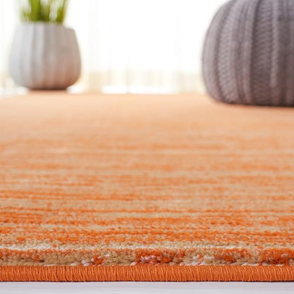 SAFAVIEH Area Rug 3x5 - Vision Collection - Orange, Modern Ombre Design, Non-Shedding & Easy to Clean, Ideal for Foyer, Entryway, Bedroom, Accent Space (VSN606P)