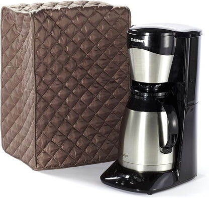Covermates Keepsakes - Coffee Maker Cover - Dust Protection - Stain Resistant - Washable - Appliance Cover, Bronze