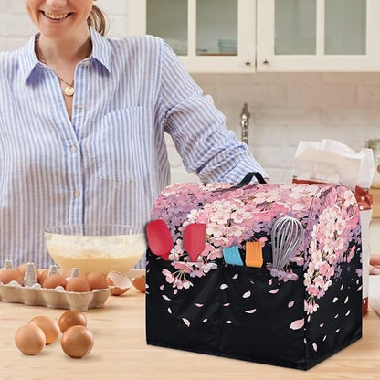 Mixer Dust Covers Cherry Blossom Stand Mixer Covers Protector Dust Cover Marble Design Mixer Cover Kitchen Aid Mixer Covers Accessories Kitchen Decoration