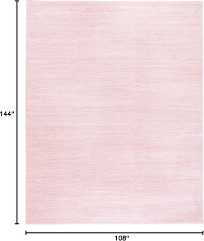 SAFAVIEH Area Rug 9x12 - Vision Collection - Large - Pink, Modern Ombre Design, Non-Shedding & Easy to Clean, Ideal for Living Room, Bedroom, Dining Space (VSN606U)