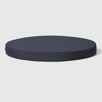 WestinTrends Solace Outdoor Patio Kitchen Dining Chair Round Seat Cushions Set of 4, 16 x 16, Navy Blue