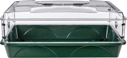 EarlyGrow 93774 Domed Propagator, 1 Height Extender, Green