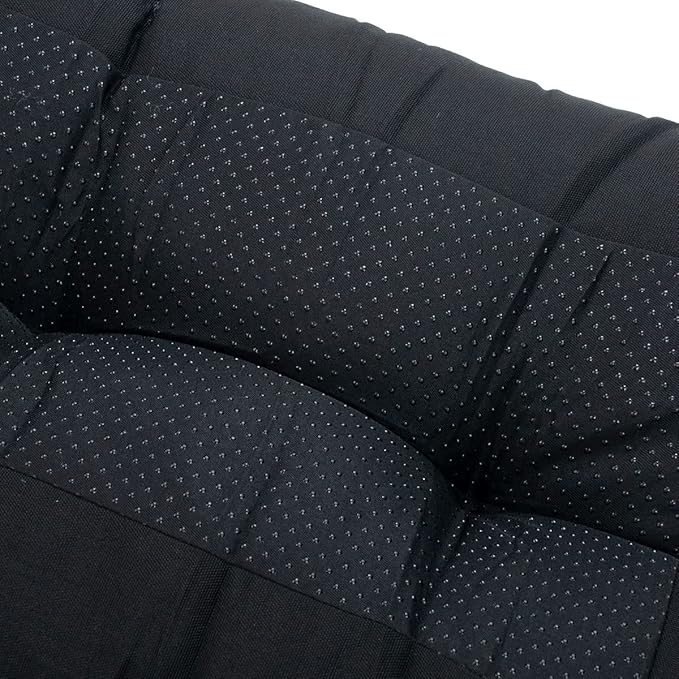 FUNHOME Outdoor Bench Cushion 42 x18 inch with Non-Slip Grips,Water Resistant Porch Swing Cushion,Bench Pillow Pads,Tufted Cushions for Patio Garden Furniture,42" Seat Cushions(Black)