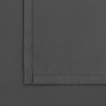 BGment Blackout Curtains for Bedroom 84 Inches Long 2 Panels Set - Rod Pocket Thermal Insulated Room Darkening Curtain Drapes for Living Room, 42 x 84 Inch, Dark Grey