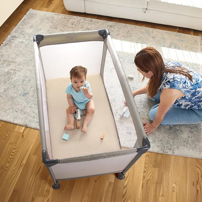 lulumoon Pack N Play Sheets: Soft & Breathable Playard Sheets for Boys and Girls - Fitted for Most Pack N Play and Playard Mattress
