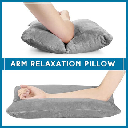 Soaoo Arm Pillows for Adults Pain Relief for Arm Pain Broken Post Surgery Soft Rest Support Pillow Leg Injury(Grey)