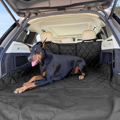 Rydura SUV Cargo Liner – Waterproof, Heavy-Duty Trunk Mat with Non-Slip Backing – Full Rear Seatback Coverage – Fits 60/40 & 50/50 Split Seats – Easy to Clean – Travel, Tools, Gear – XL