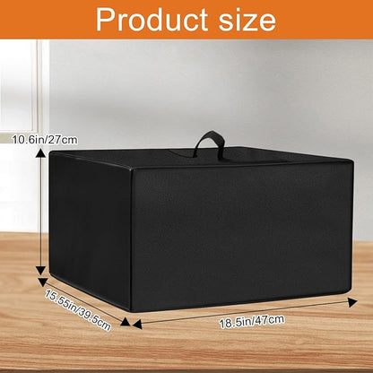 Heavy Duty Oven Cover for Breville Smart Oven Air Fryer Pro BOV845BSS/BOV860BSS, Heat Resistant Dust Proof Cover, Waterproof Countertop Appliance Protector Fits 15.56"D x 18.52"W x 10.64"H