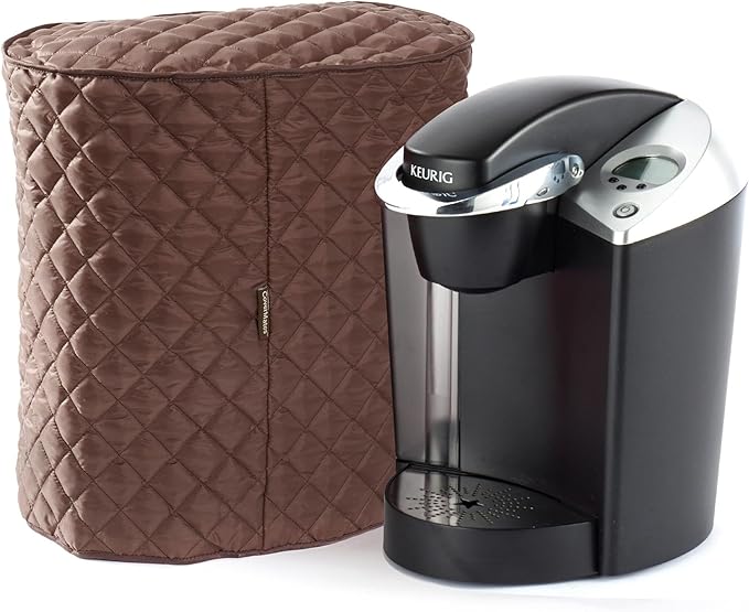 Covermates Keepsakes - Coffee Maker Cover - Dust Protection - Stain Resistant - Washable - Appliance Cover, Bronze