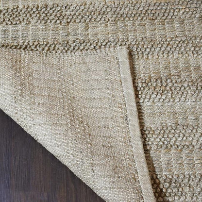 Rugsotic Carpets Hand Woven Flat Weave Kilim Wool ECO-Friendly Area Rugs - 8'x10', Rectangle Shape, Charcoal Color, Solid Plain Design, Low Pile Handmade Rugs for Living Room, Bed Room (D00111)