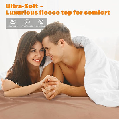 Catalonia Waterproof Blanket for Bed, Reversible Fleece Couch Sofa Furniture Protector, Leak Proof Dog Blankets
