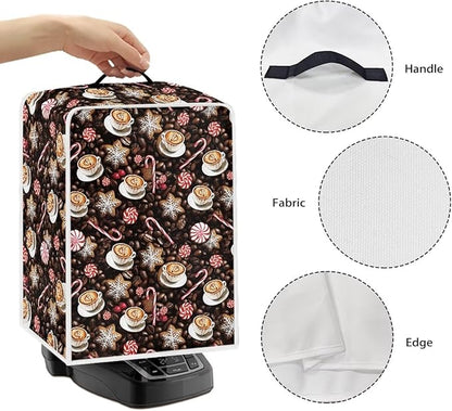 Mumeson Coffee Maker Cover, Dust Protection, Waterproof, Polyester, Coffee66