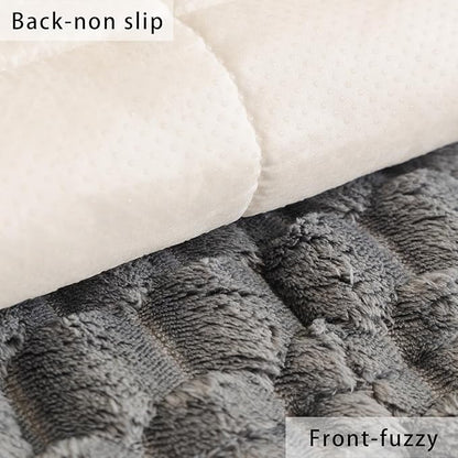 Plush Pet Sofa Covers for Dogs Washable Couch Protector for Cushion, Dog Friendly Furniture Covers Protector