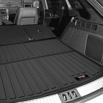 Custom for 2007-2014 Ford Edge/2007-2015 Lincoln MKX Cargo Mats Trunk Liner All Weather TPE Protection Mat Accessories (for 2007-2014 Ford Edge/2007-2015 Lincoln MKX)