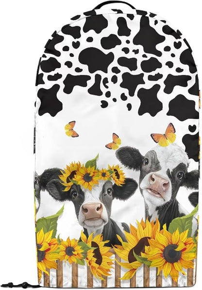 Kitchen Stand Mix Blender Cover with Drawstring Kitchen Appliance Anti Fingerprint Dust Proof Stain Resistant Coffee Maker Food Processor Stand Mixer Cover Sunflower Milk Cow