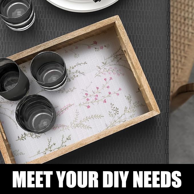 Floral Drawer and Shelf Liner for Cabinets 16IN x 10FT, Non-Adhesive and Strong Non-Slip Flower Shelf Cabinet Drawer Liners for Kitchen,Table,Bookshelves,Waterproof Cupboard Liner